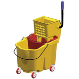 侧压式榨水车61升黄色