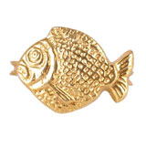 金器魚形餐巾圈