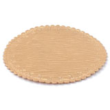 威海恒泰 RS-LPW-07 金色亮皮纹杯垫